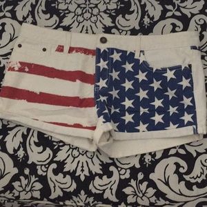 American Flag shorts